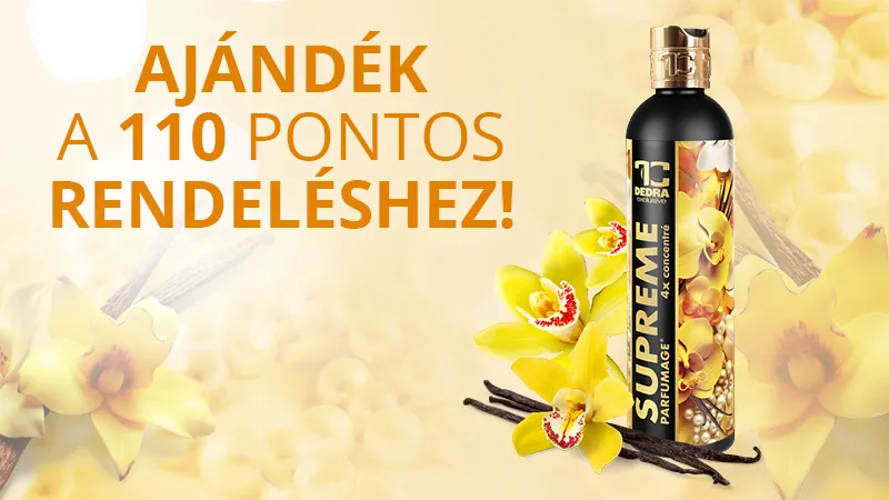 Ajándék minden 110 pontos rendeléshez